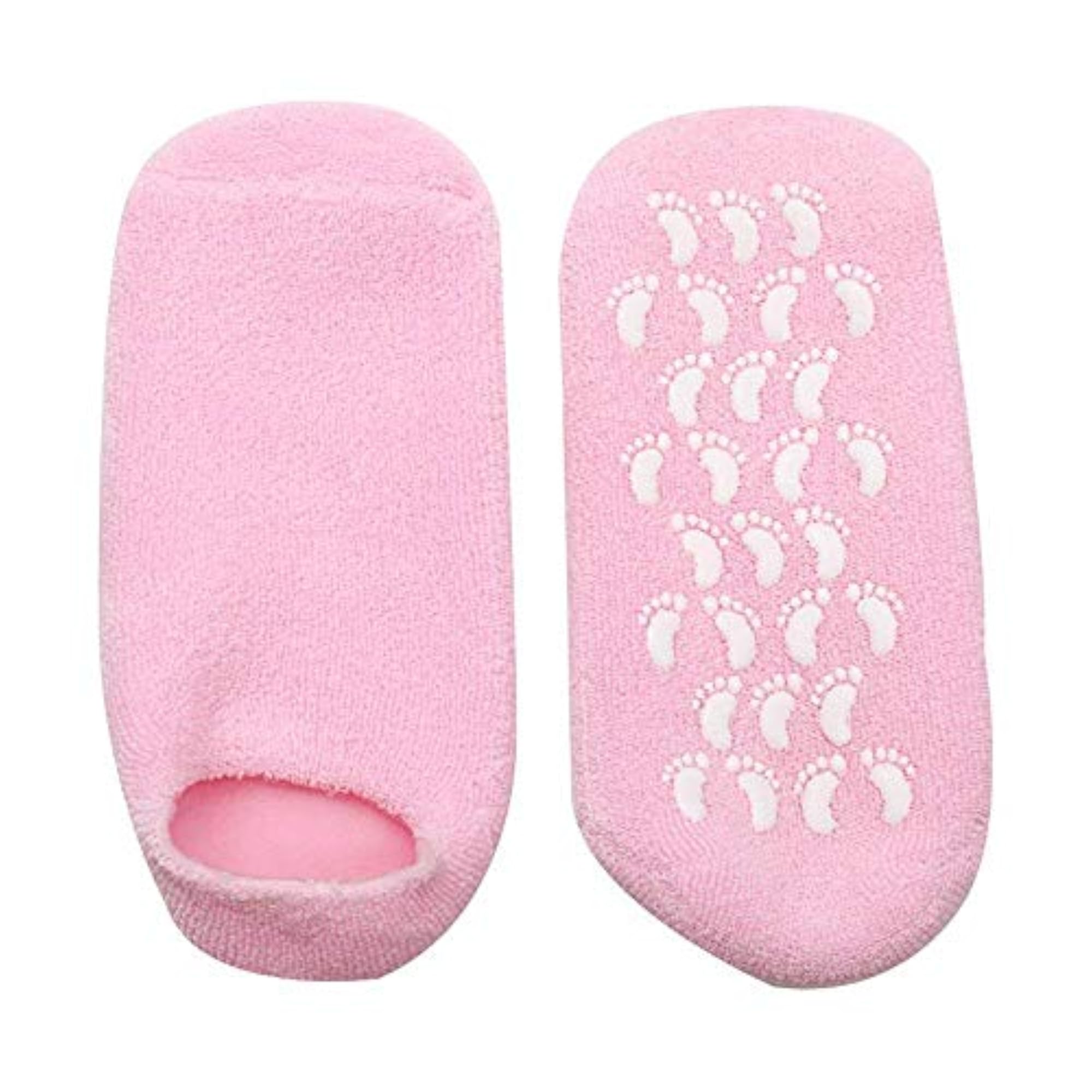 Spa Moisturizing Gel Socks for Dry Feet and Ankles